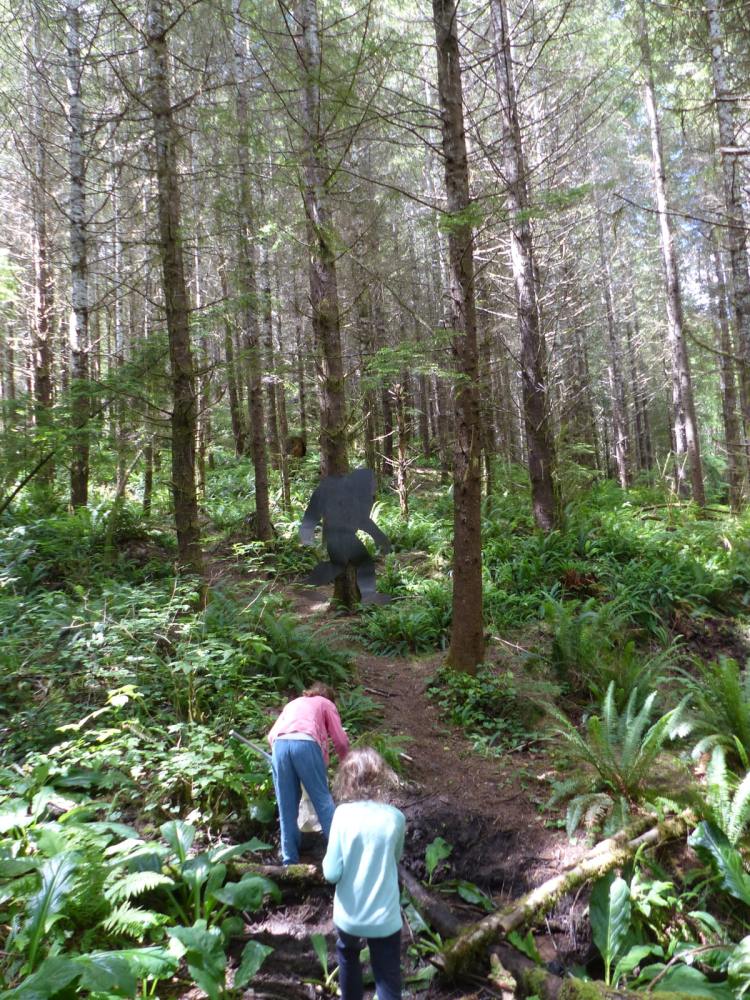 gnat creek forest oregon hiking bigfoot