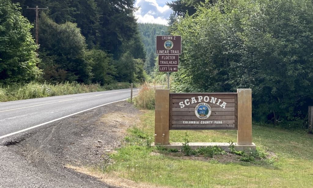 scaponia park columbia county oregon