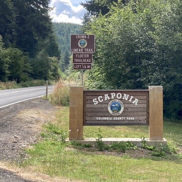 Scaponia park scapppoose vernonia highway cz trail columbia county oregon