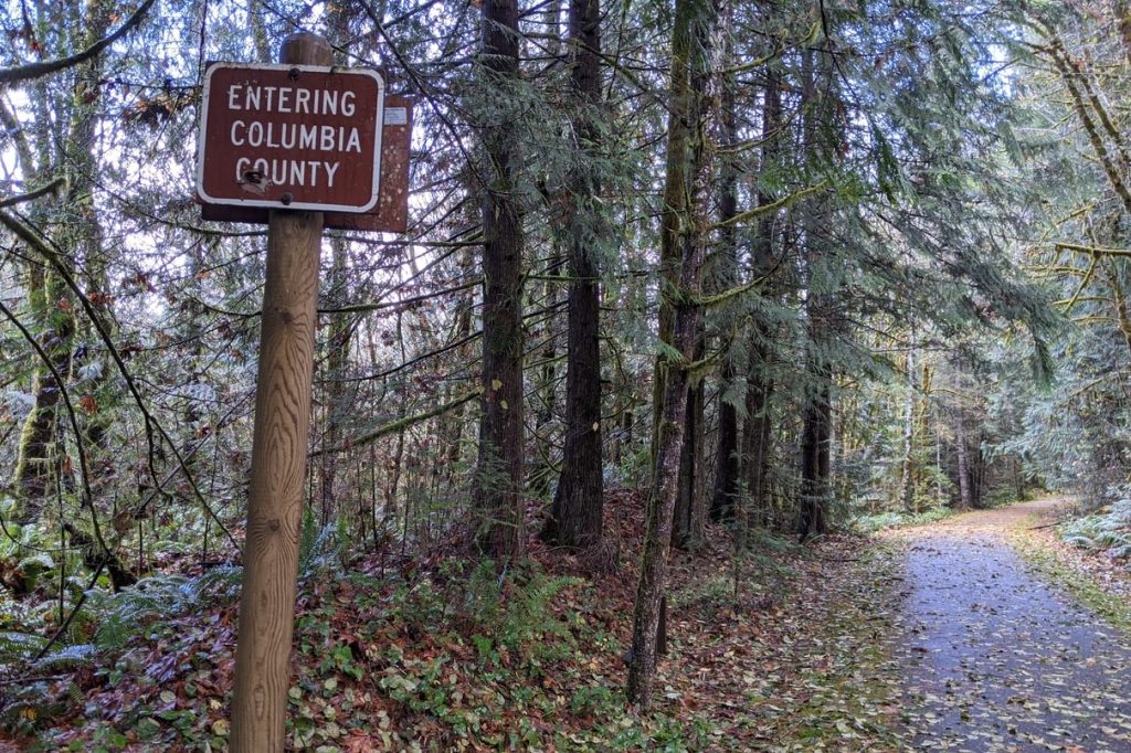 Banks-Vernonia Trail linear park columbia county