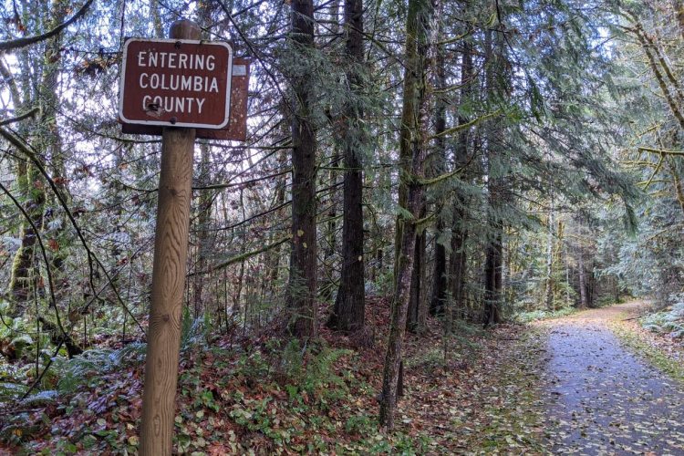 Banks-Vernonia Trail linear park columbia county