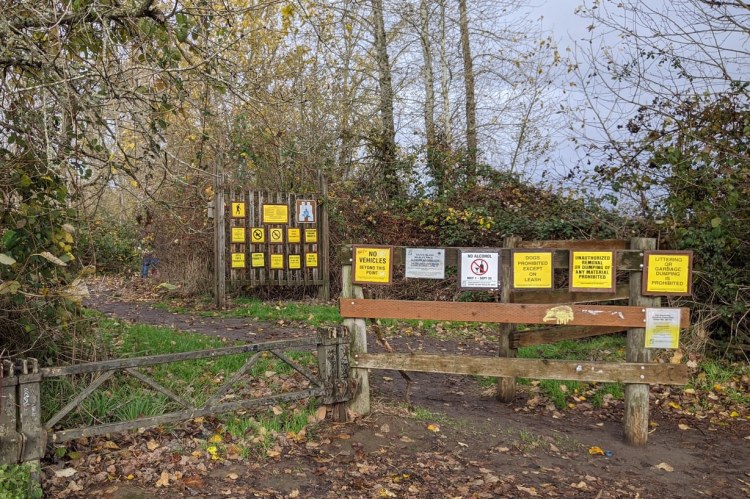 Warrior Point trail sauvie island columbia county oregon
