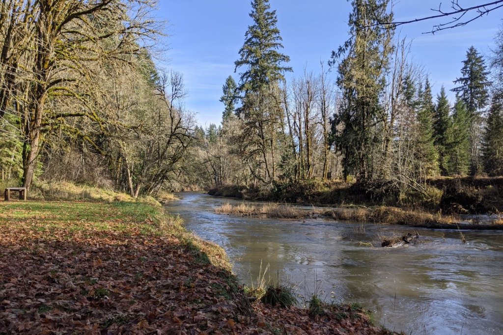 Nehalem River Park and Campground vernonia oregon columbia county