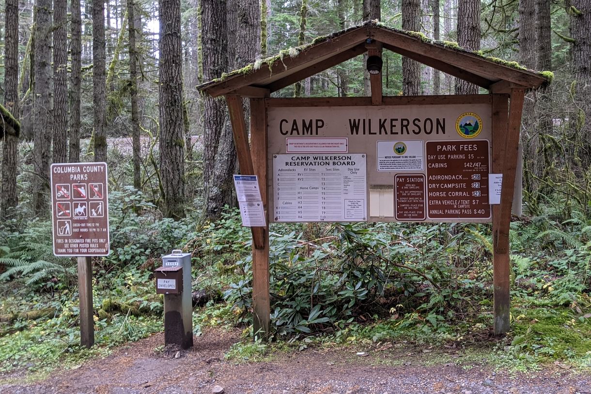 Camp Wilkerson Columbia County Oregon