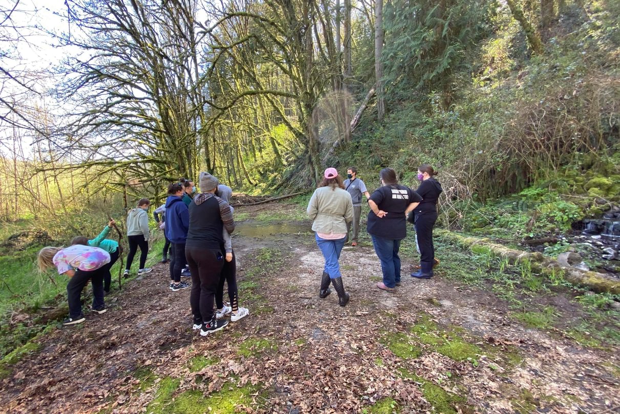 4-H Welter Cemetery entrance trojan park rainier columbia county