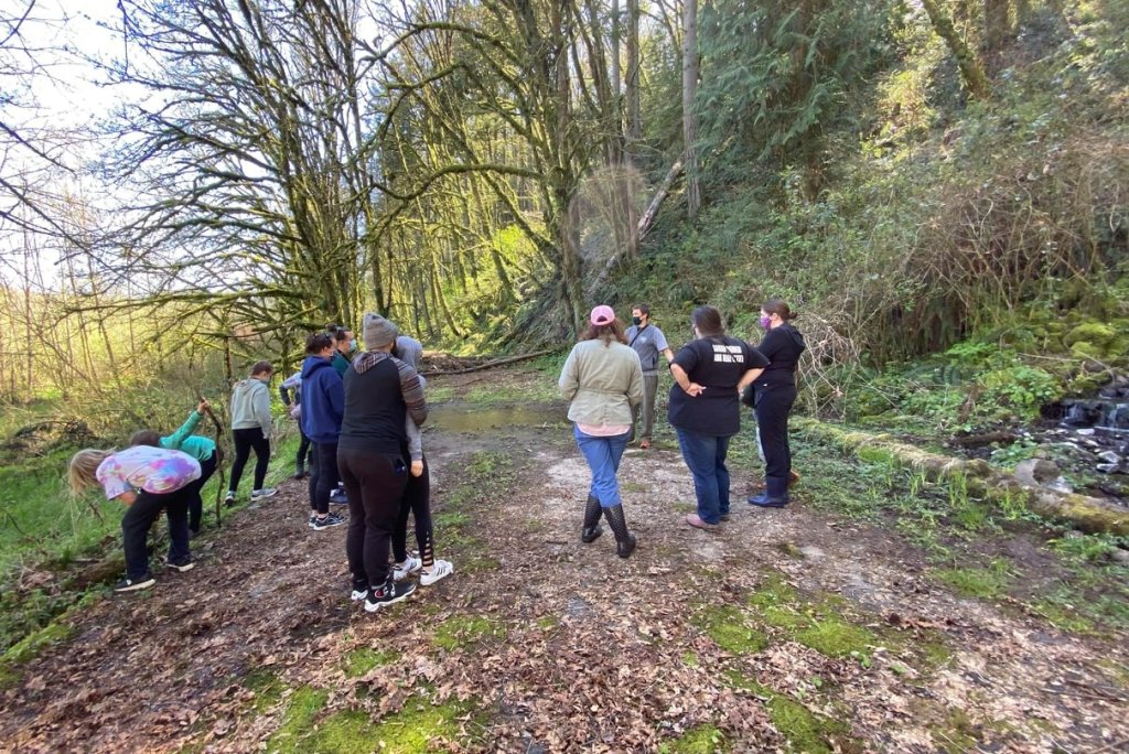 4-H Welter Cemetery entrance trojan park rainier columbia county