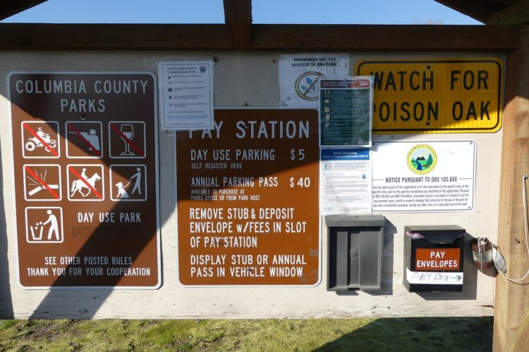 Prescott Beach County Park Columbia River Rainier columbia county