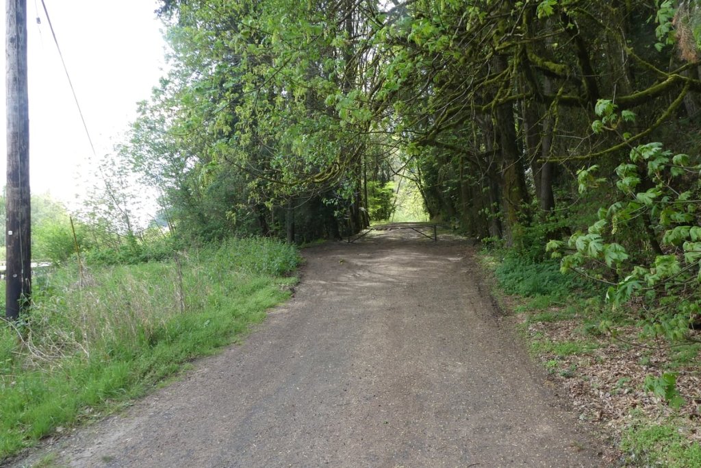 Welter Cemetery entrance Old Columbia River Highway 30 trojan park rainier columbia county