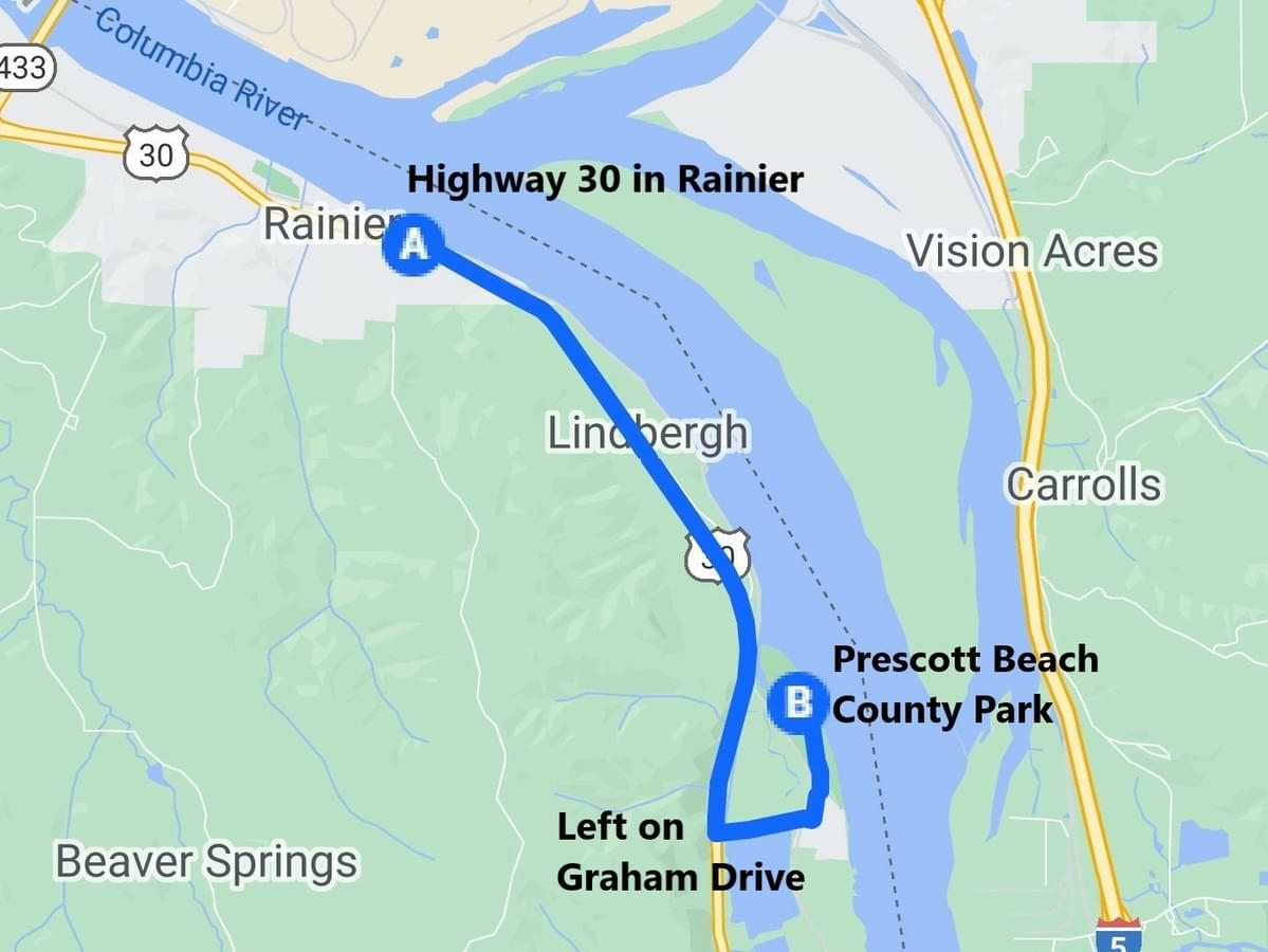 Dibblee Beach County Park dibblees columbia northwest oregon