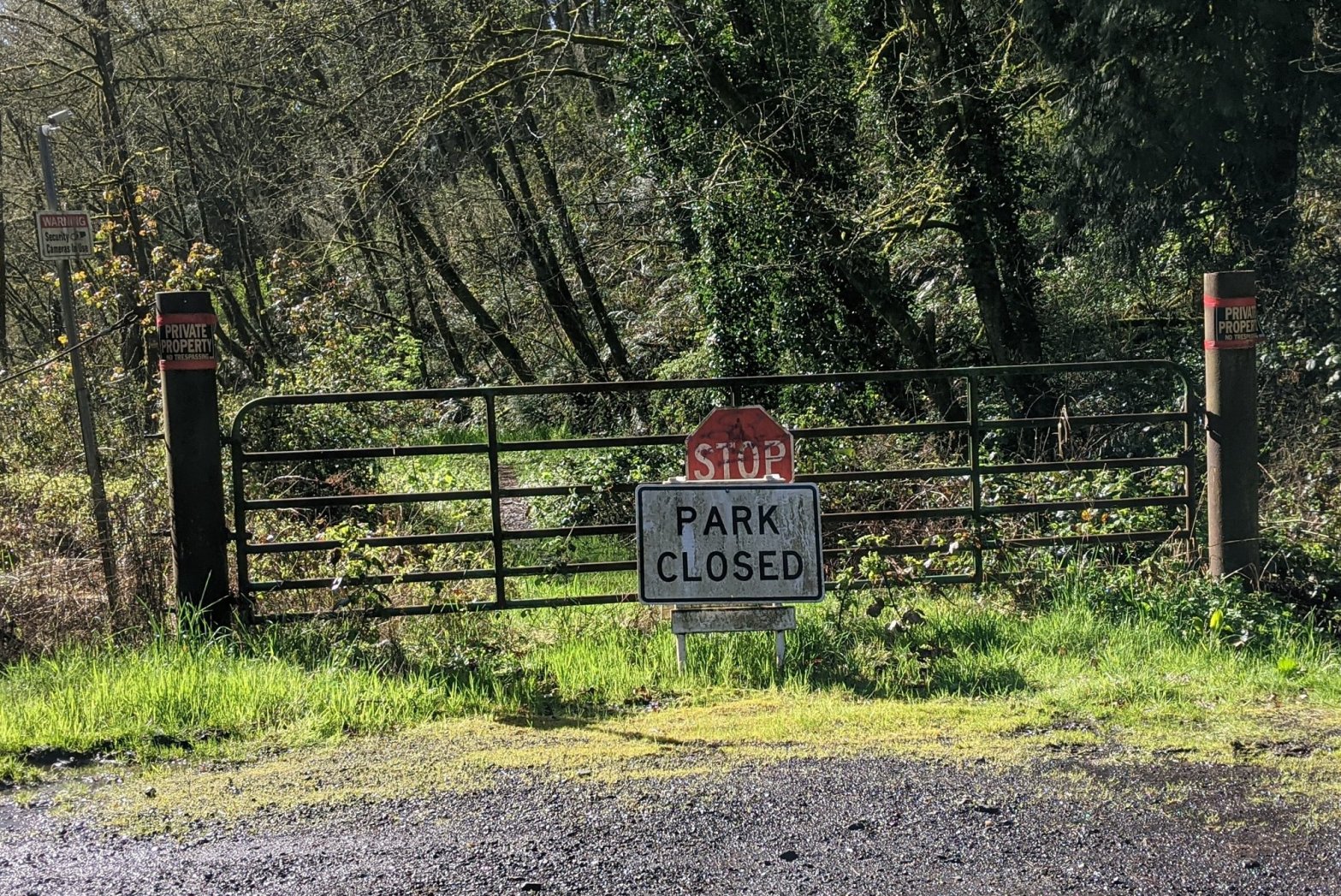Laurel Beach Park Columbia County Rainier Oregon closed