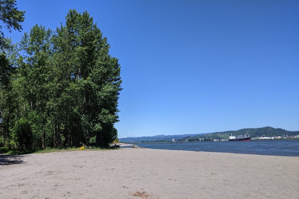 Dibblee Beach Point County Park Dibblees Columbia Northwest Oregon
