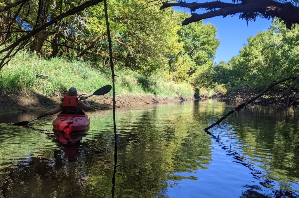 Scappoose Bay kayaking kayak Rose Hakim passageways