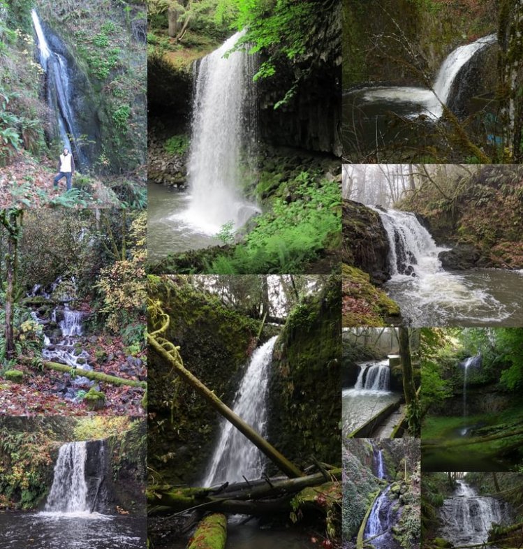 Waterfalls of Columbia County northwest oregon falls