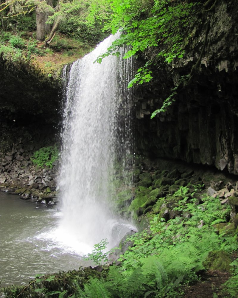 Beaver Creek Falls Rainier Clatskanie Mayger Columbia County Northwest Oregon
