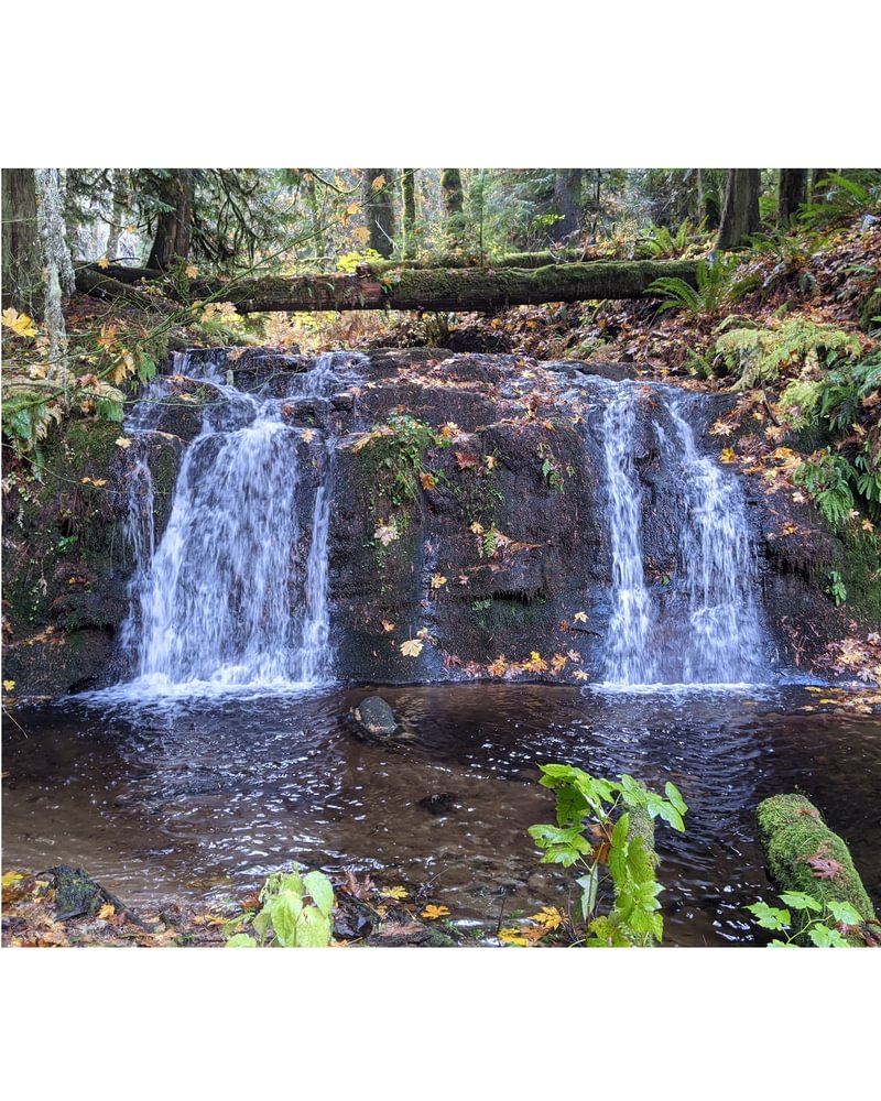 Keasey Falls waterfall Fall creek near rock creek Vernonia Columbia County Northwest Oregon