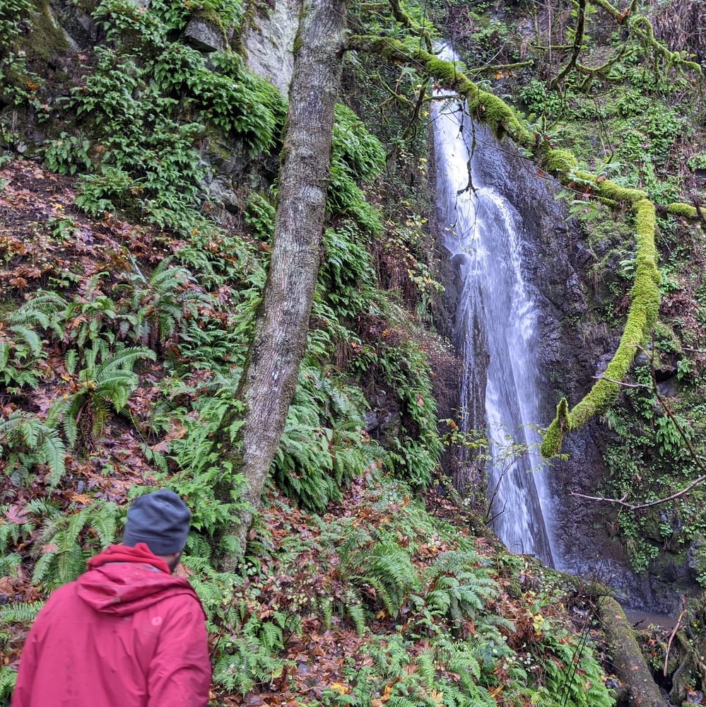 Little Jack Falls waterfall prescott rainier goble columbia county northwest oregon highway