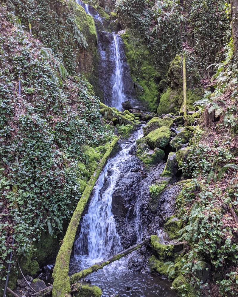 Owl Creek Rainier Falls highway 30 Columbia County Northwest Oregon