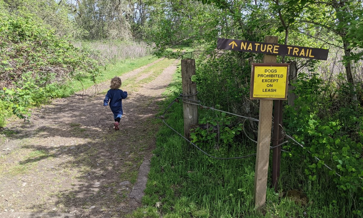 Oak Island nature trail sauvie island columbia county oregon