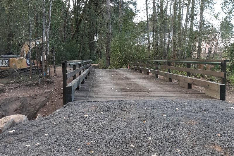 Dalton Lake bridge restoration st. helens oregon columbia county northwest
