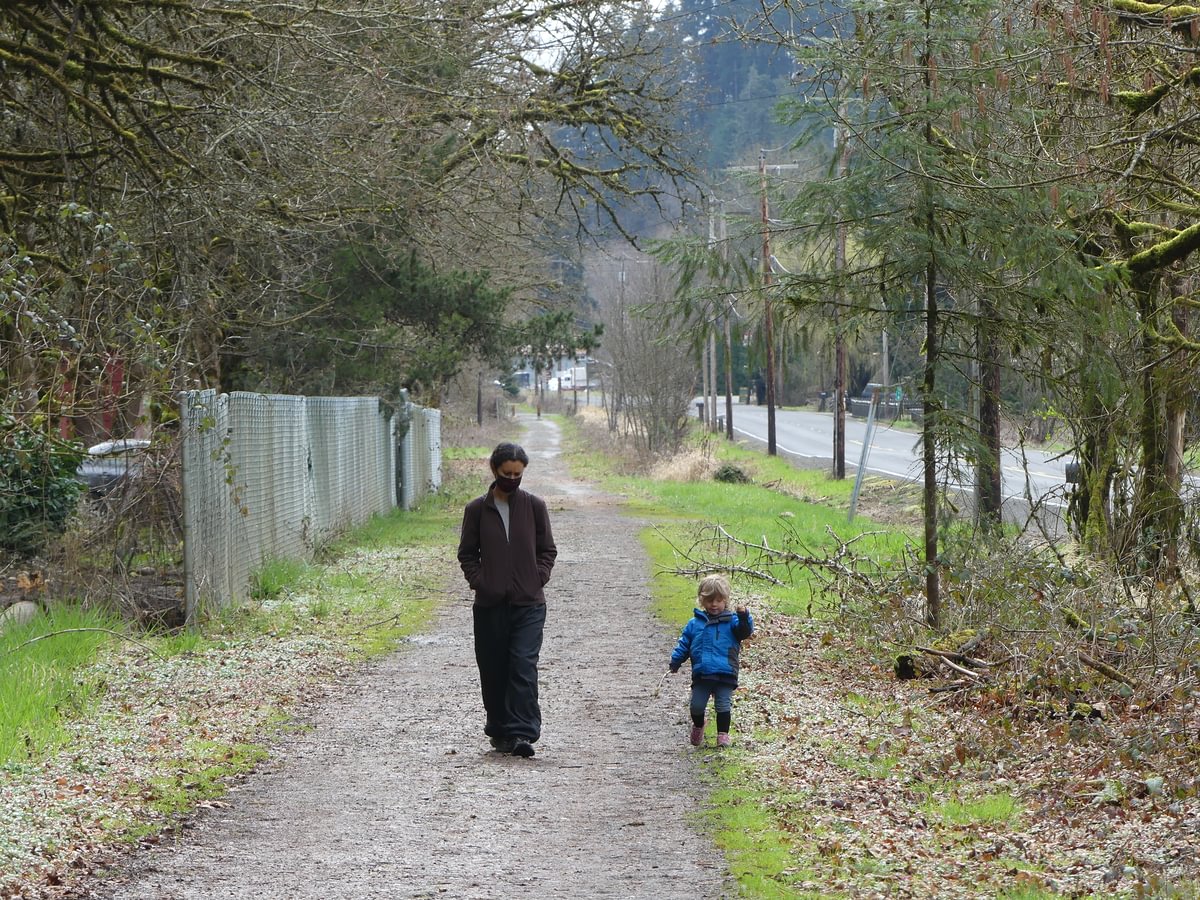 crown zellerbach CZ Trail from Pisgah Trailhead scappoose oregon