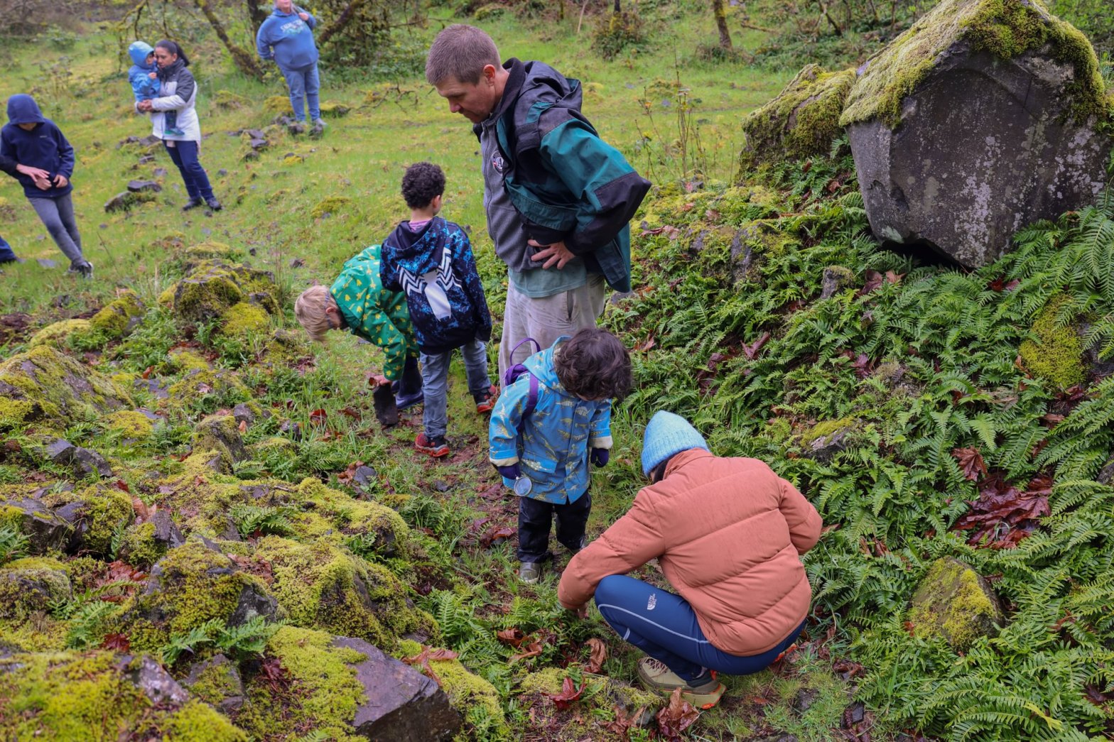children herping st. helens oregon columbia county wildcolumbia